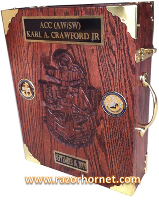Chief Charge Book engraved on front
